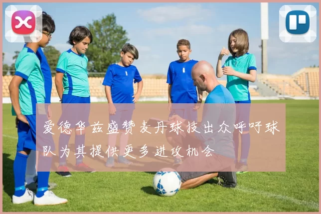 爱德华兹盛赞麦丹球技出众呼吁球队为其提供更多进攻机会